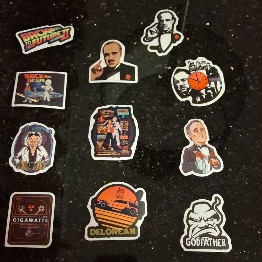 Movie-Themed Sticker Set - Picture 1 of 3